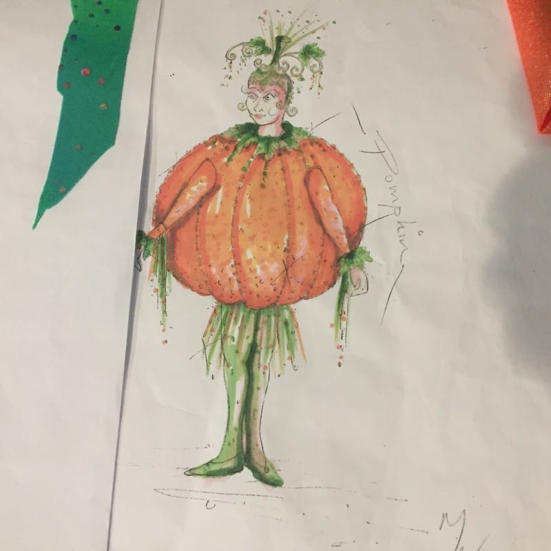 Cinderella - panto costume design by Mark Walters