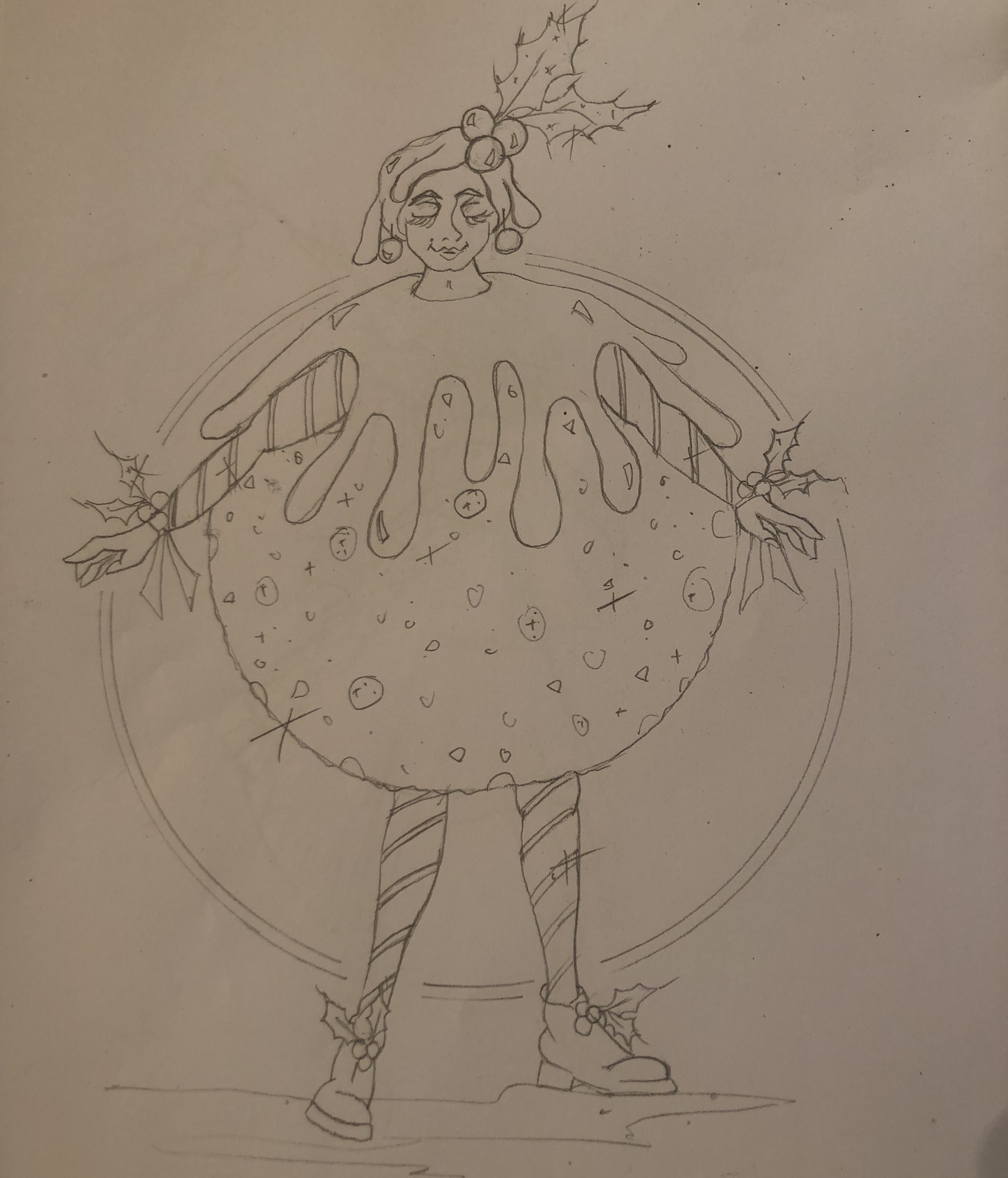 Matilda Pudding costume design (Puss in Boots, 2019/20)