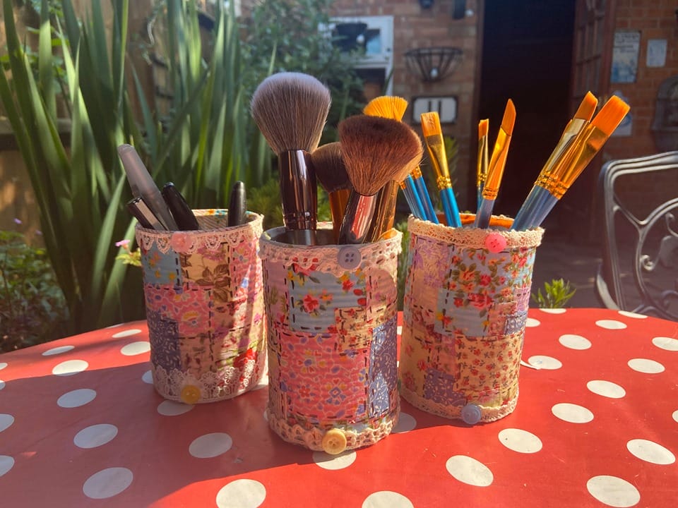 Monday Make: Patchwork Desk Tidy