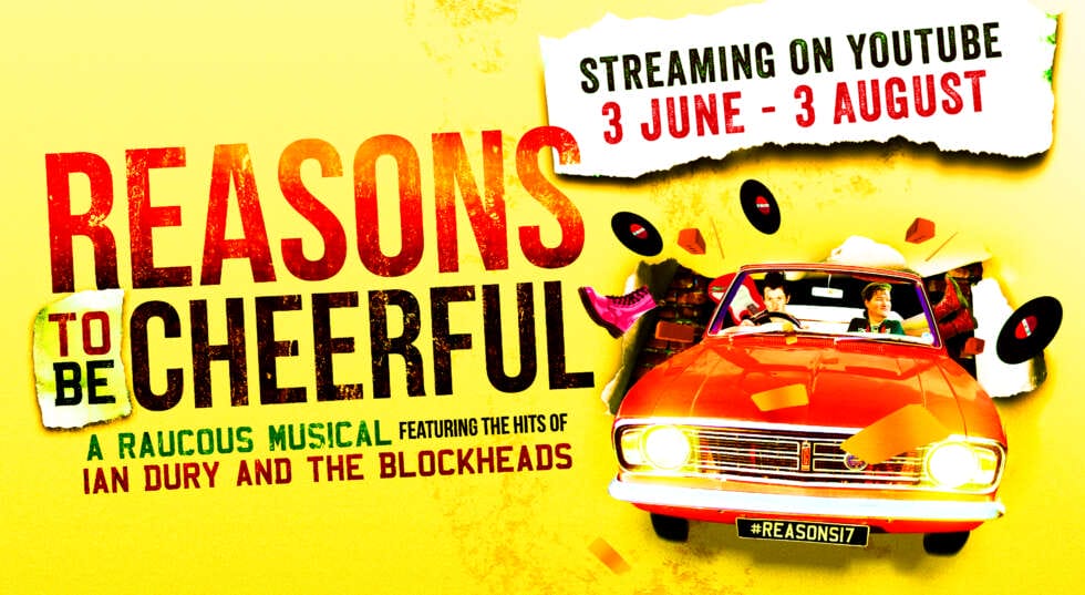 Reasons to be Cheerful will be available to live stream from 3 June