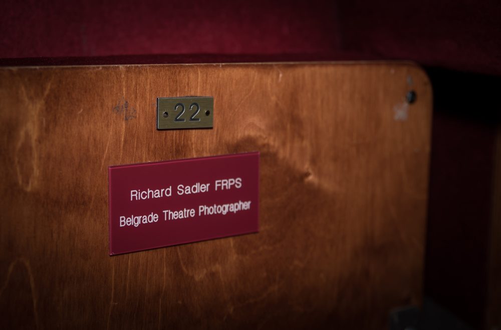 Richard Sadler's seat, 2017 - credit Nicola Young
