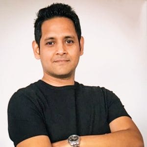 A head and shoulders image of a young man