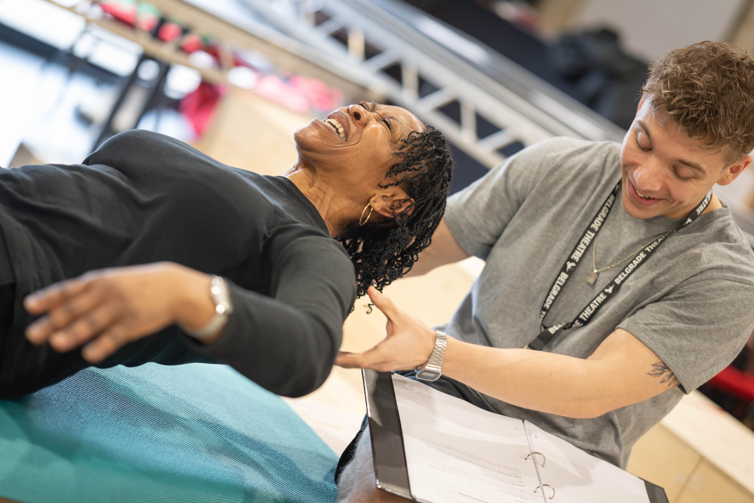 Rehearsal photography by Nicola Young Photography 