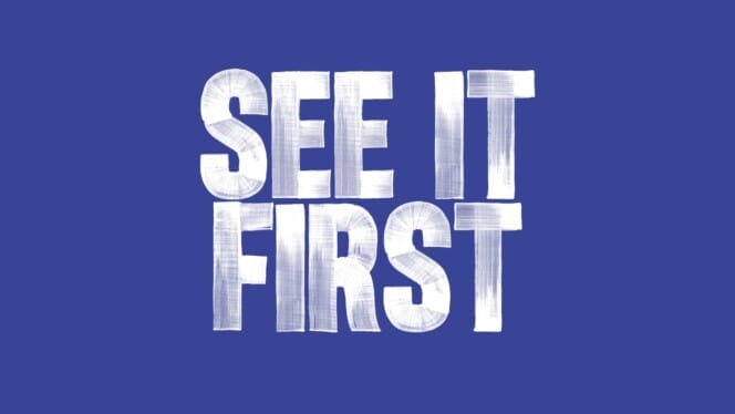 See It First Festival: Programme Announced
