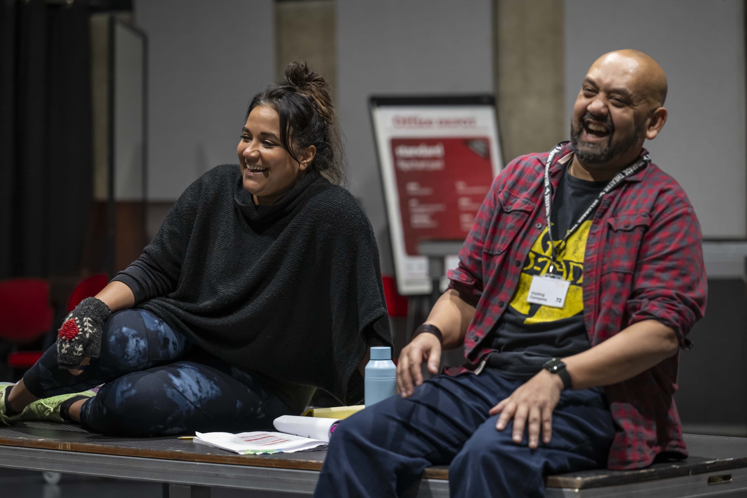 Natasha Lewis - Nurse + Asheq Akhtar - Lord Capulet