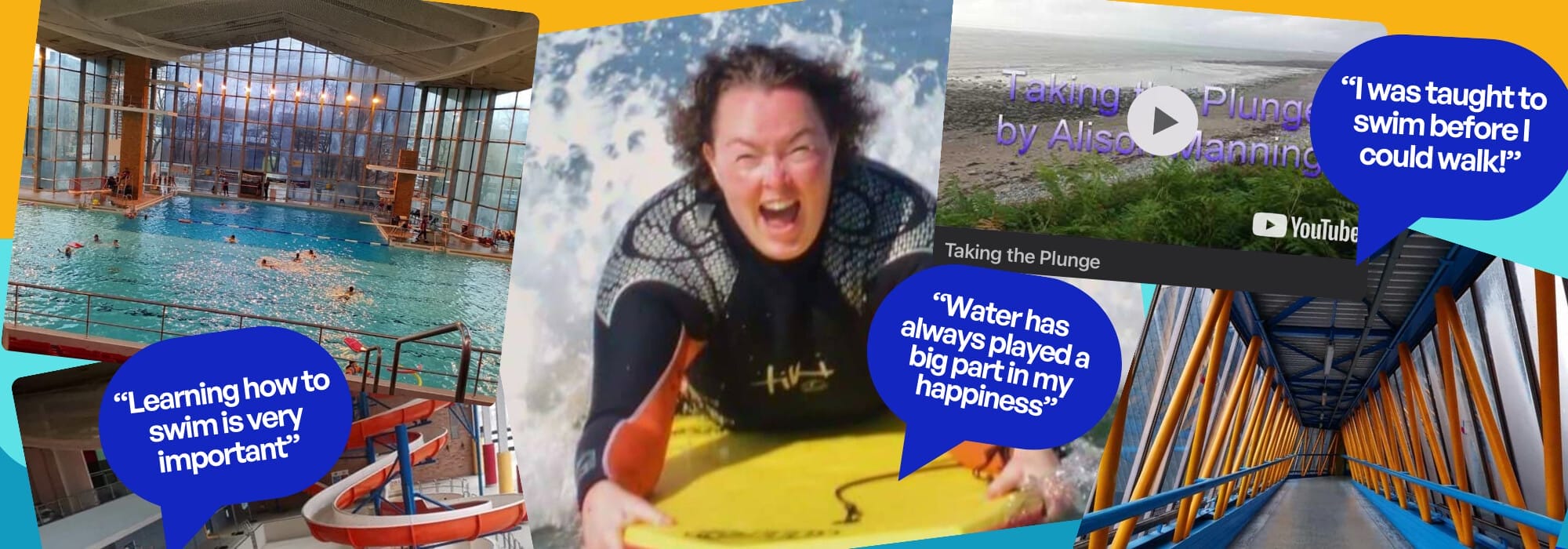 BE PART OF THE STORY&#8230; Swim, Aunty, Swim!