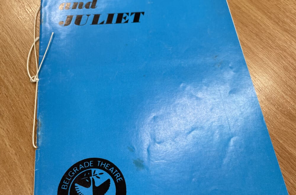 Romeo and Juliet 1974 programme cover