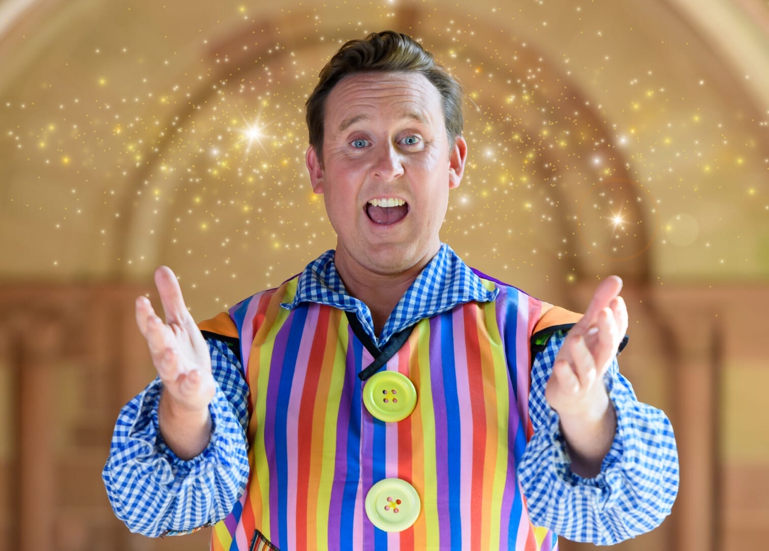 Craig Hollingsworth: Muddles the Jester - Photo by Joe Bailey