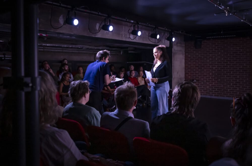 A performance in The Jag Basement from See It First 2025