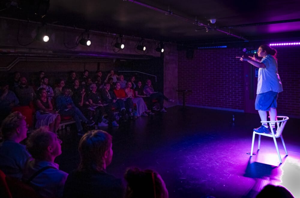 A performance in The Jag Basement from See It First 2025